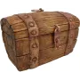 Сувенірна скринька supersumka Старовинна піратська скриня 19x11.5x9 см Коричневий (NA1009-2)