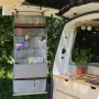 Органайзер подвесной Bo-Camp Mathew L 50x18x127 см Серый (DAS3896)