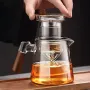 Чайний набір Lesko 4929 5 предметів Transparent (14252-96561)