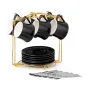 Чайний сервіз Lareina 19 предметів Black (14160-96569)