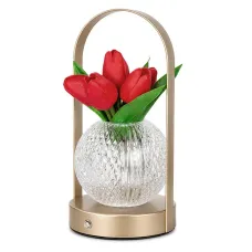 Настільна лампа Lesko Tulips Crystal ZBTSYJX0417 3 Вт Червоний (14481-96568) Настільна лампа Lesko Tulips Crystal ZBTSYJX0417 3 Вт Червоний (14481-96568)