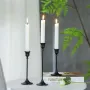 Комплект свічників Lesko 0013 3 шт Black (14485-96665)