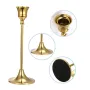 Комплект свічників Lesko 0013 3 шт Gold (14485-96666)