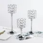 Комплект подсвечников Lesko 009 3 шт Silver (14543-96682)