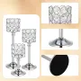 Комплект подсвечников Lesko 009 3 шт Silver (14543-96682)