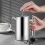 Кофейный заварник френч-прес Choxila 12256 800 мл Silver (14403-96242)
