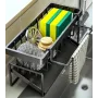Тримач губки для раковини AND Tissue Holder 20-40PCS 23x10x9 см Чорний (hub_8ko603)