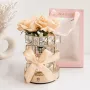 Настільна лампа LED нічник Lesko Rose Crystal YW-HP-MGMFP Champagne (14478-96605)