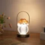 Настільна лампа LED нічник Lesko Rose Crystal KNXSTD01 Peach (14480-96603)