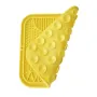 Лизательный коврик антистресс для собак и кошек Taotaopets TT069909 20x20 см Желтый (14238-96577)
