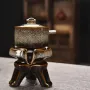 Набір для чайної церемонії шивалінгам Bautech ZDCJ-001 9 предметів Коричневий (14473-97103)