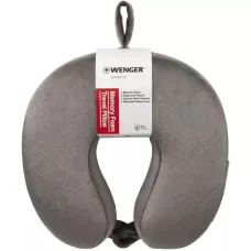 Дорожня подушка для шиї Wenger Travel Accessories 28x26x9 см Сірий (Wt611884) Дорожня подушка для шиї Wenger Travel Accessories 28x26x9 см Сірий (Wt611884)