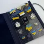 Органайзер для хранения значков Dobroznak 14.8х10.6 см Синий (6338)
