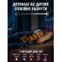 Дитячий нічник-годинник ANSHE Kids LED Кремовий (3014783582)