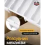 Лоток для столових приборів розсувний ANSHE Chef OW1 8 секцій 57х38х5 см Білий (3054592959)