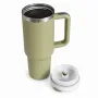 Термокухоль з трубочкою No Brand Tumbler 900 мл Оливковий (M1184)