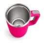 Термокухоль з трубочкою No Brand Tumbler 900 мл Фуксія (M1189)