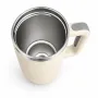 Термокухоль з трубочкою No Brand Tumbler 900 мл Кремовий (M1190)
