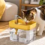 Поїлка-фонтан для котів та собак No Brand USB 1.5 л Жовтий (PetsWater-1.5/YL)
