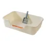Туалет для кошек с лопаткой Taotaopets TT-222225 42x30x12 см Белый (14587-97575)